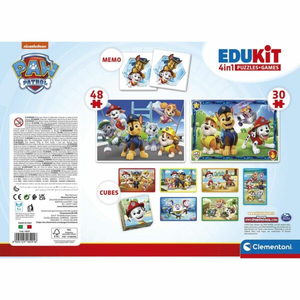 Set di 4 Puzzle Clementoni