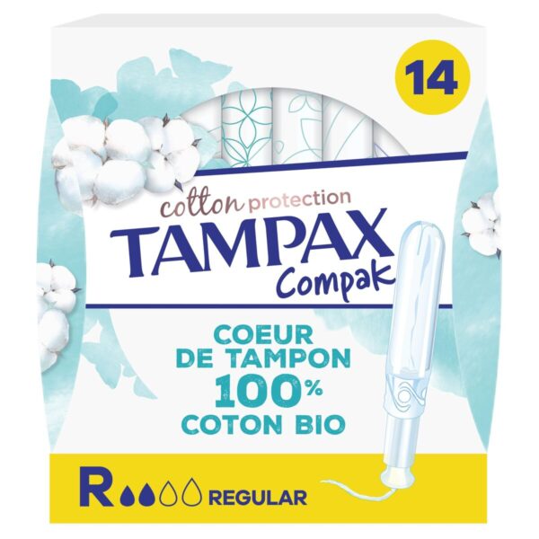 Gel Doccia Tampax TAMPAX ALGODÓN (14 Unità)