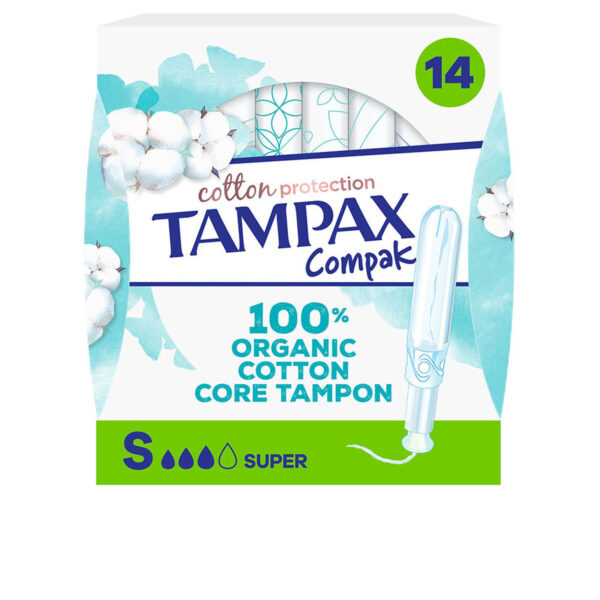 Gel Doccia Tampax TAMPAX ALGODÓN (14 Unità)