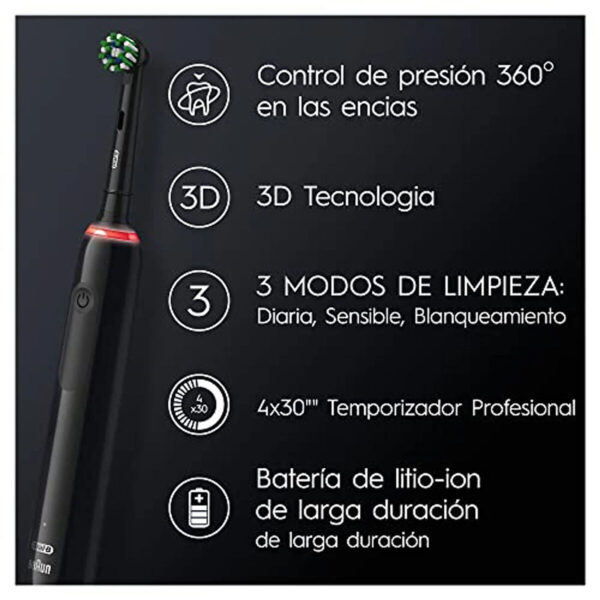 Spazzolino da Denti Elettrico Oral-B PRO 3 3900N Bianco