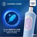 Spazzolino da Denti Elettrico Oral-B Frozen Nero Multicolore (2 Pezzi) (2 Unità)