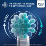 Spazzolino da Denti Elettrico Oral-B Frozen Nero Multicolore (2 Pezzi) (2 Unità)