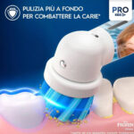Spazzolino da Denti Elettrico Oral-B Frozen Nero Multicolore (2 Pezzi) (2 Unità)