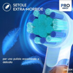 Spazzolino da Denti Elettrico Oral-B Frozen Nero Multicolore (2 Pezzi) (2 Unità)