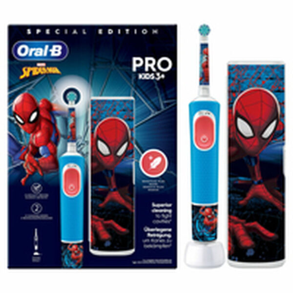 Spazzolino da Denti Elettrico Oral-B D100 KIDS Azzurro