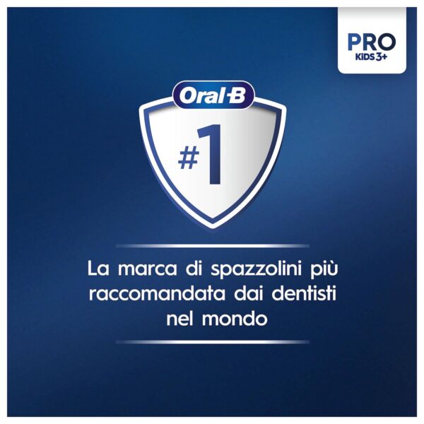 Spazzolino da Denti Elettrico Oral-B D100 KIDS Azzurro