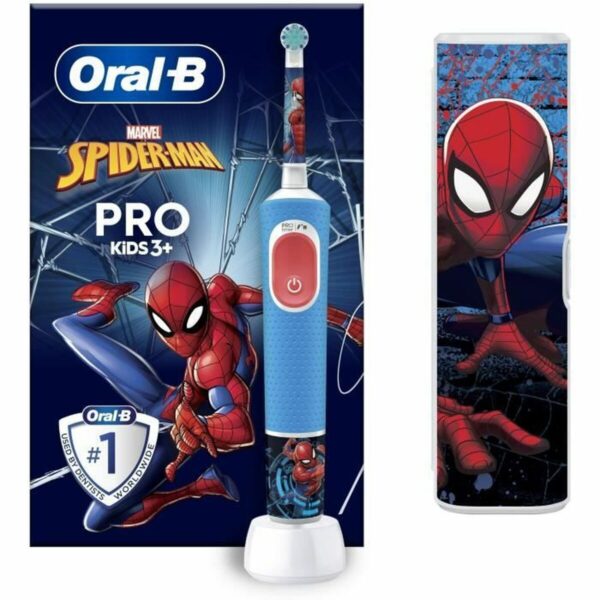 Spazzolino da Denti Elettrico Oral-B D100 KIDS Azzurro