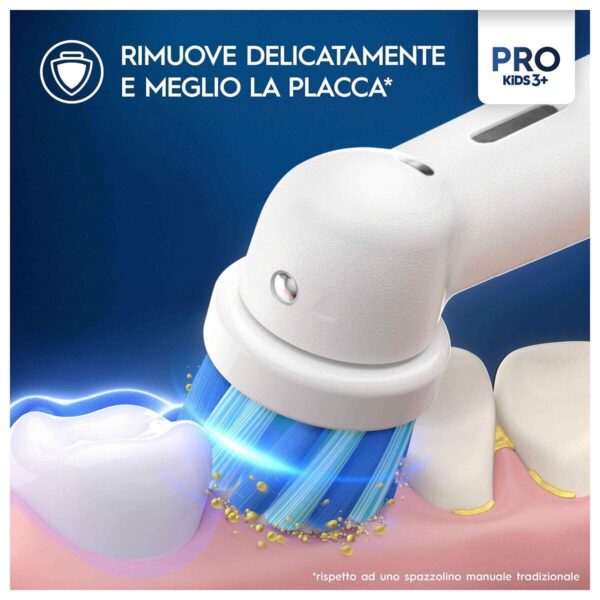 Ricambio per Spazzolino da Denti Elettrico Oral-B EB10 4 FFS SPIDERMAN (4 Unità)