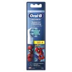 Ricambio per Spazzolino da Denti Elettrico Oral-B EB10 4 FFS SPIDERMAN (4 Unità)