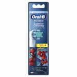 Ricambio per Spazzolino da Denti Elettrico Oral-B EB10 4 FFS SPIDERMAN (4 Unità)