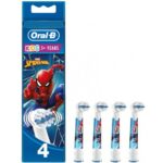 Ricambio per Spazzolino da Denti Elettrico Oral-B EB10 4 FFS SPIDERMAN (4 Unità)