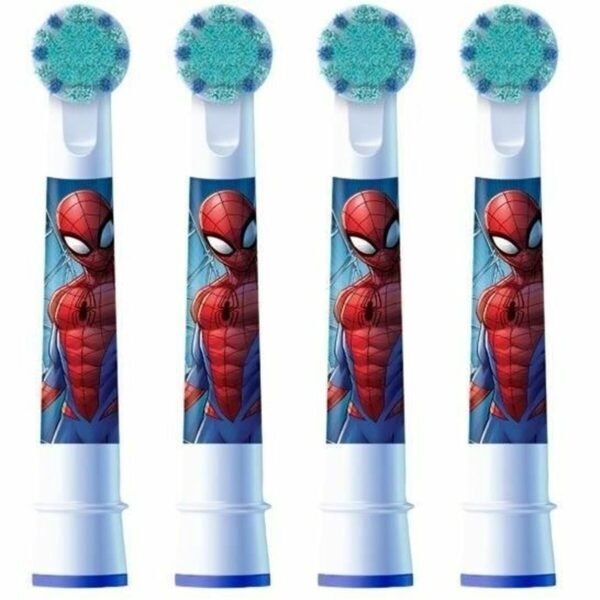 Ricambio per Spazzolino da Denti Elettrico Oral-B EB10 4 FFS SPIDERMAN (4 Unità)