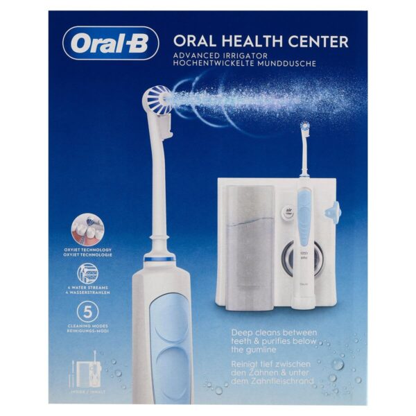 Idropulsore Dentale Oral-B MD OXYJET Bianco