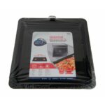 Vassoio da Forno CARE KAT3701 Nero Acciaio Plastica