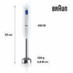 Frullatore Braun MQ10.001MWH Bianco 450 W