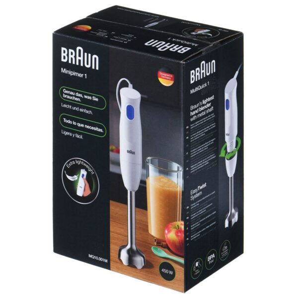 Frullatore Braun MQ10.001MWH Bianco 450 W