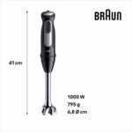 Frullatore ad Immersione Braun 0X22111502 1000 W Nero