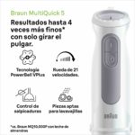 Frullatore ad Immersione Braun MultiQuick 5 MQ 50001 M 1000 W Bianco
