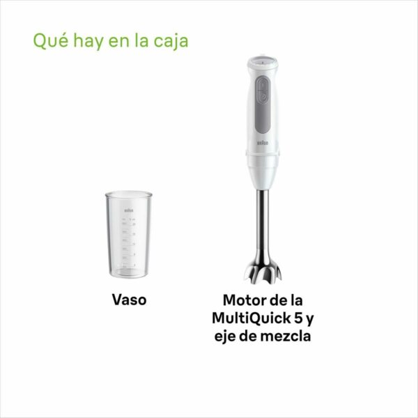 Frullatore ad Immersione Braun MultiQuick 5 MQ 50001 M 1000 W Bianco