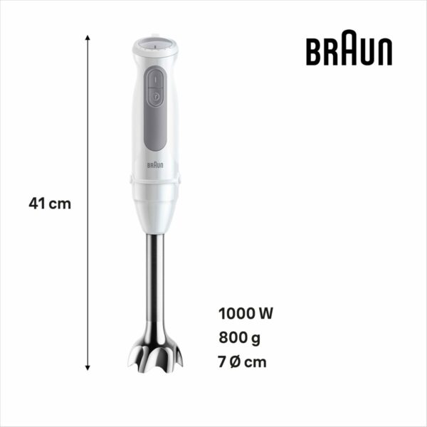 Frullatore ad Immersione Braun MultiQuick 5 MQ 50001 M 1000 W Bianco