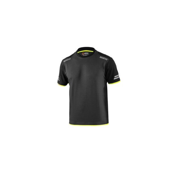 Maglia a Maniche Corte Uomo Sparco Grigio L