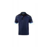 Polo a Maniche Corte Uomo Sparco Sparco Tech Azzurro Blu Marino XS