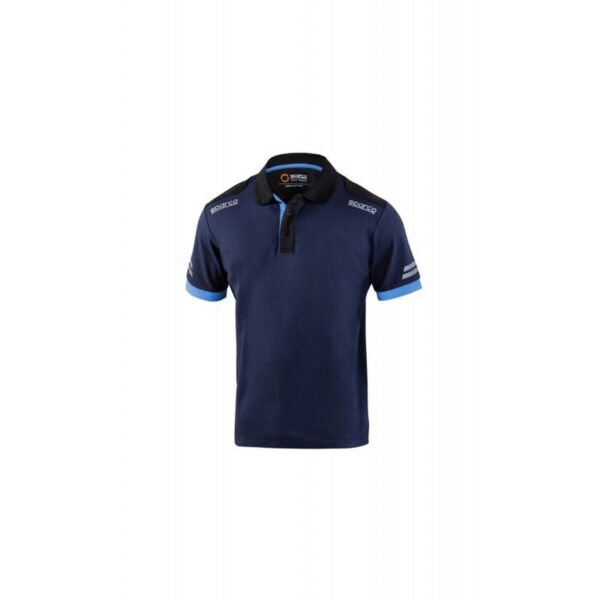 Polo a Maniche Corte Uomo Sparco Sparco Tech Azzurro Blu Marino XS