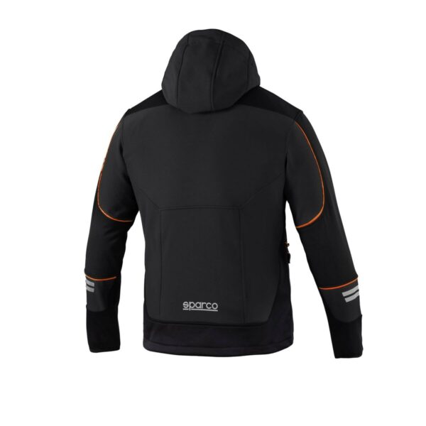 Giacca Antivento Sparco TECH SOFT-SHELL Nero Arancio L