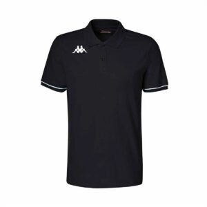 Polo a Maniche Corte Uomo Kappa Kappa Barli Nero 4XL