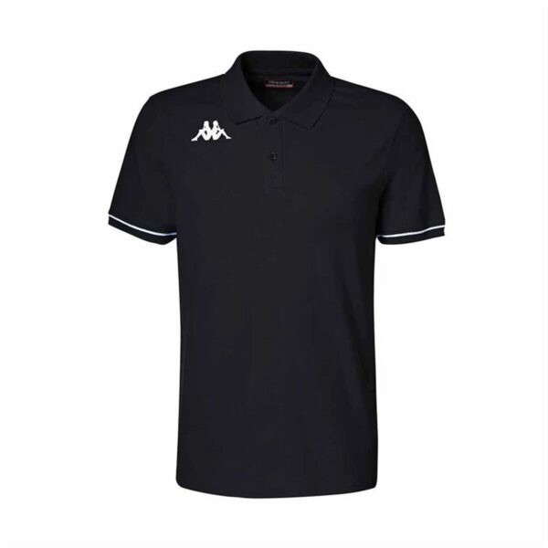Polo a Maniche Corte Uomo Kappa Kappa Barli Nero 4XL