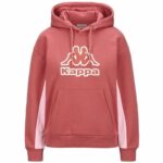 Felpa con Cappuccio Donna Kappa Felad Beige