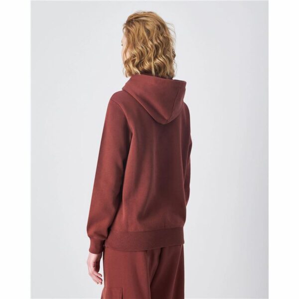 Felpa con Cappuccio Donna Champion Marrone