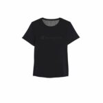 Maglia a Maniche Corte Donna Champion Champion Nero