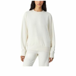 Felpa senza Cappuccio Donna Champion Champion Crewneck Bianco