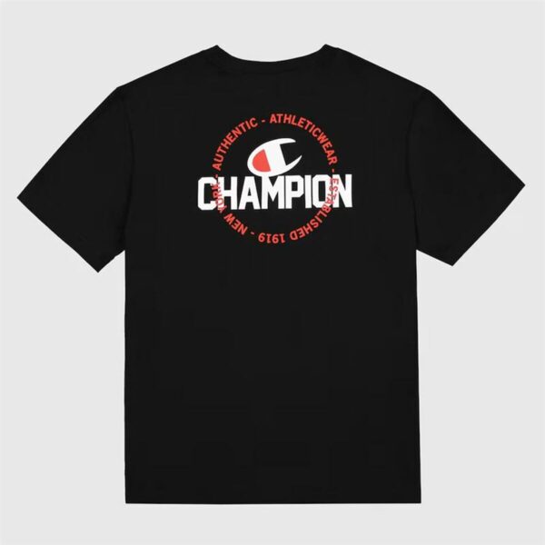 Maglia a Maniche Corte Uomo Champion Champion SS Nero
