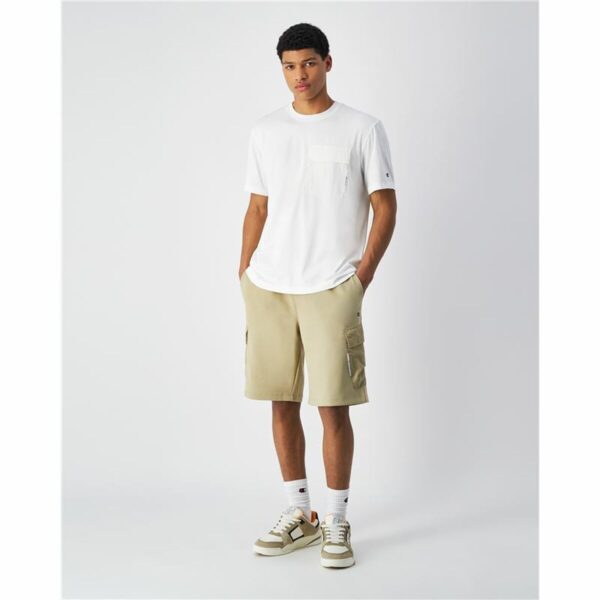 Shorts da Uomo Champion 220832-MS093 Beige (L)