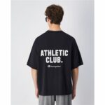 Maglia a Maniche Corte Uomo Champion SS Nero