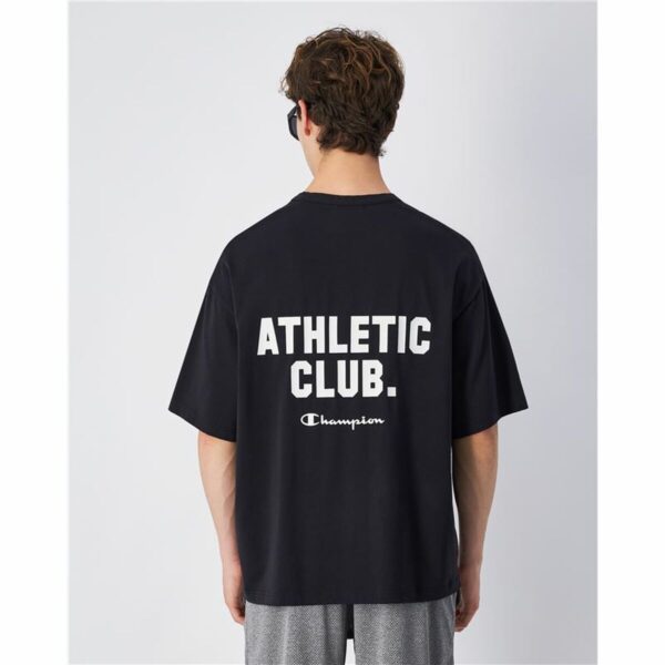 Maglia a Maniche Corte Uomo Champion SS Nero