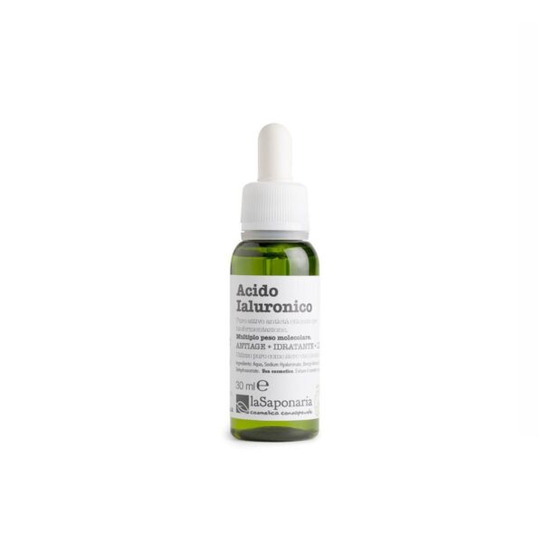 Siero Viso con Acido Ialuronico La Saponaria Hyaluronic 30 ml