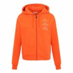 Felpa con Cappuccio Unisex Kappa Kaimi Arancio