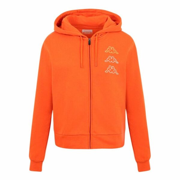 Felpa con Cappuccio Unisex Kappa Kaimi Arancio