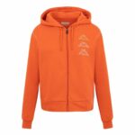 Felpa con Cappuccio Unisex Kappa Kaimi Arancio
