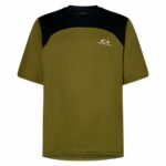 Maglia a Maniche Corte Uomo Oakley Free Ride SS Verde Oliva