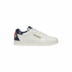 Scarpe da Tennis Casual Geox Eclyper Bianco Blu Marino