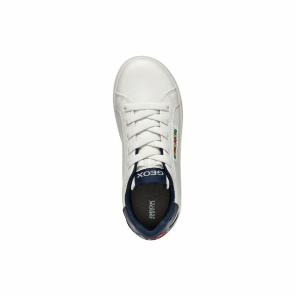 Scarpe da Tennis Casual Geox Eclyper Bianco Blu Marino