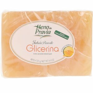 Saponetta alla Glicerina Naturale Heno De Pravia Aceites Vegetales 125 g 2 Unità