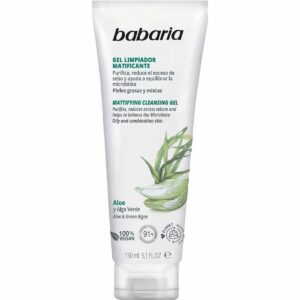 Gel Detergente Viso Babaria Aloe Vera 150 ml Matificante