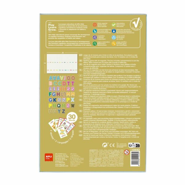 Gioco Magnetico Apli Multicolore