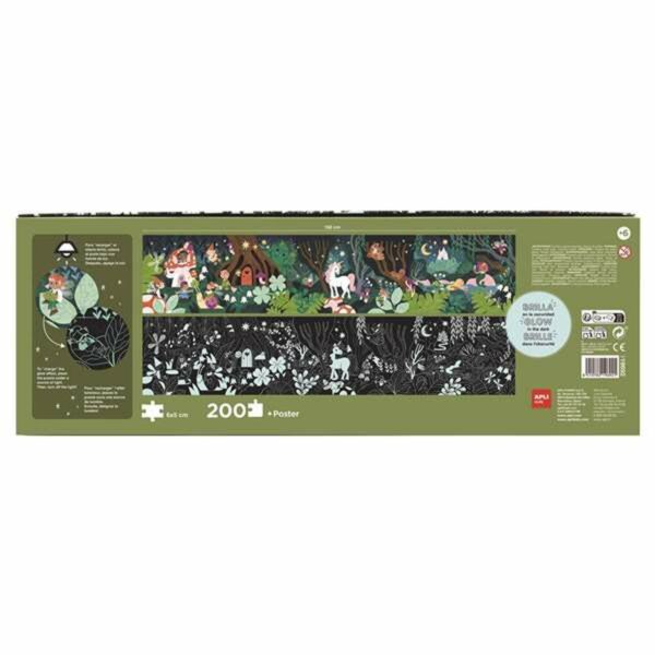 Puzzle Apli  Glow In The Dark  200 Pezzi