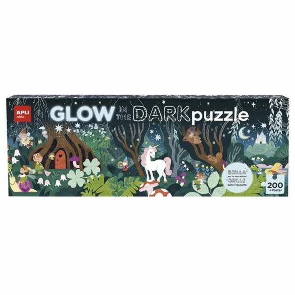 Puzzle Apli  Glow In The Dark  200 Pezzi